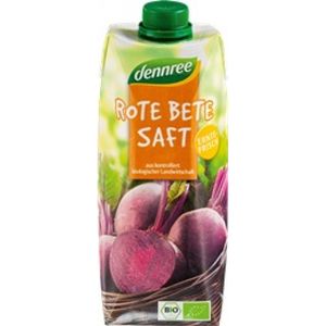 Suc de sfecla rosie vegan  bio 500ml Dennree