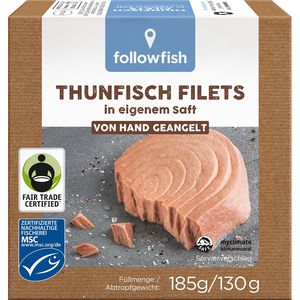 File de ton in suc propriu 185g Followfish