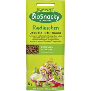 Seminte de ridiche pentru germinat bio 40g BioSnacky Rapunzel