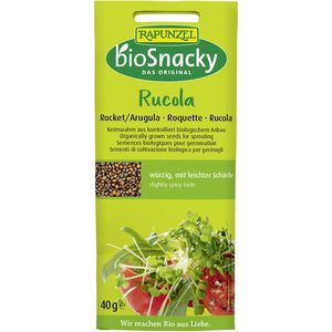 Seminte de rucola pentru germinat   bio 40g BioSnacky Rapunzel