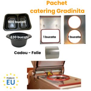 Aparat sigilat caserole - Oferta pachet - Catering Gradinita